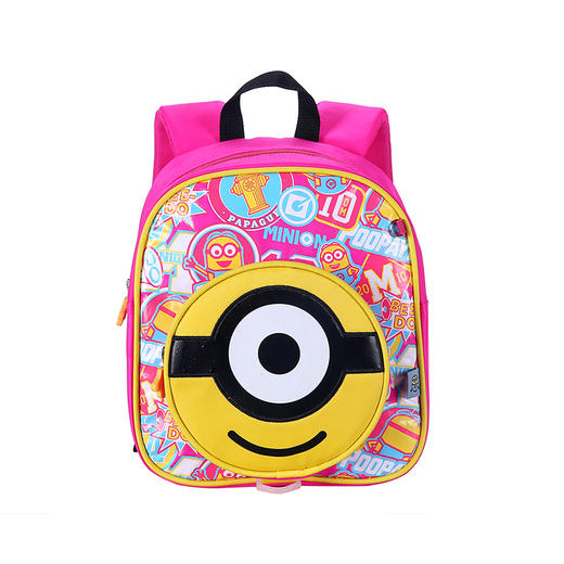 小黄人书包男宝宝幼儿16岁可爱卡通防走失女童儿童背包xhrjh088系列