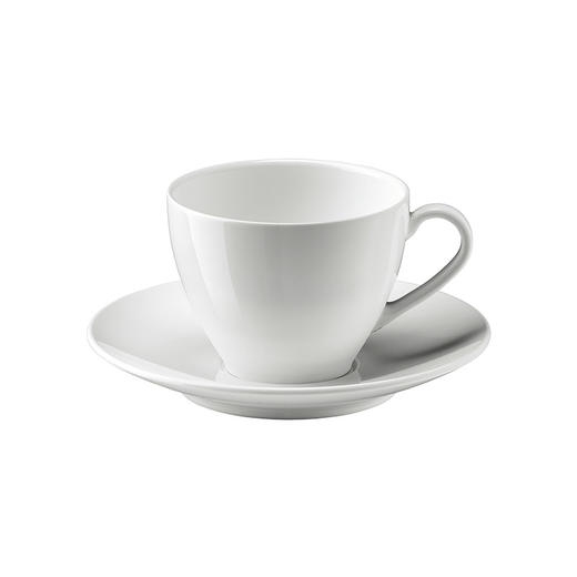 IKEA 宜家 VÄRDERA 瓦德拉 咖啡杯碟 白色 20 厘升 商品图0