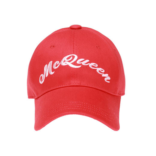 ALEXANDER MCQUEEN 麦昆 帽子 红色 576534 4105Q 6472 商品图0