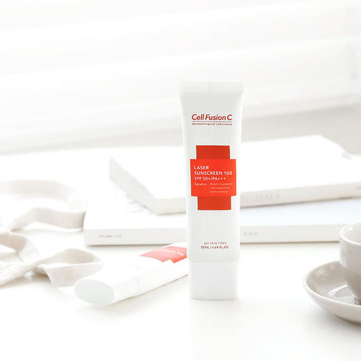 秀肤生 红色修复防晒霜50ml 保湿防水防汗隔离紫外线50+ [福利品] 商品图5