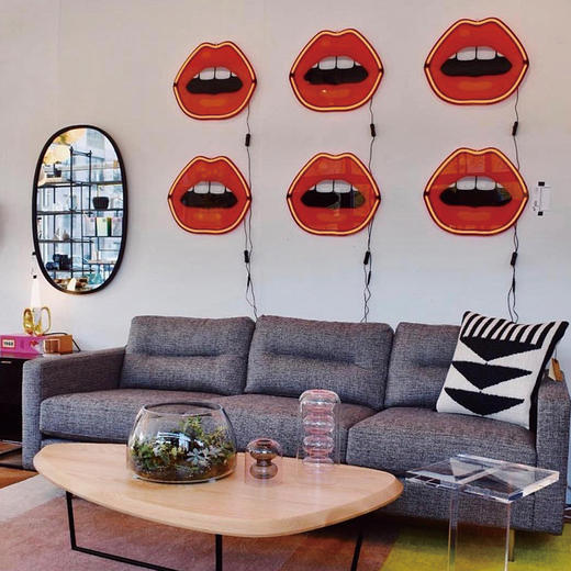 SELETTI 红唇霓虹灯 商品图3