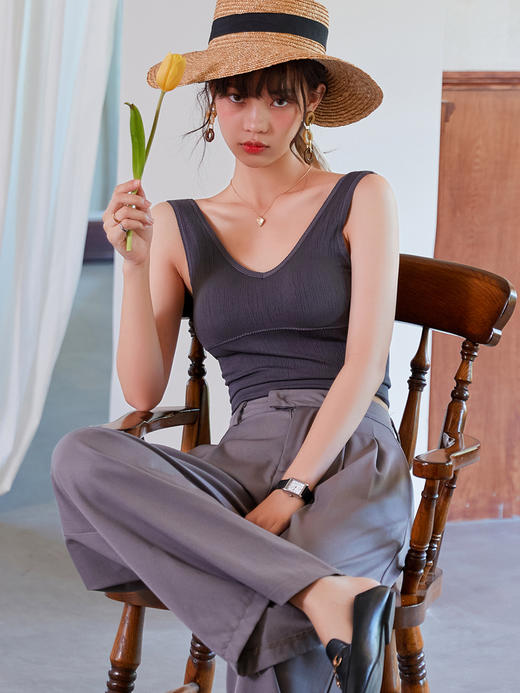 竖条吊带 商品图0