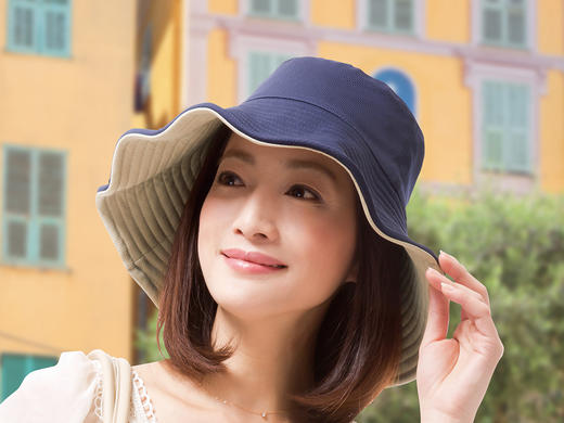 UVCUT丽意姿防晒帽双面款 5款可选择 商品图5