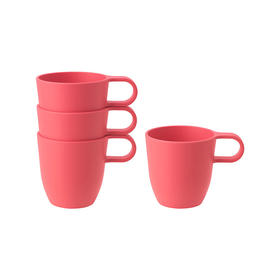 IKEA 宜家 TALRIKA 塔利卡 大杯 淡红色 25 厘升