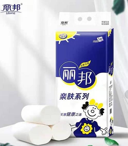 【24.9元/提 98元4提】丽邦18卷卫生纸2500g（1008305） 商品图0