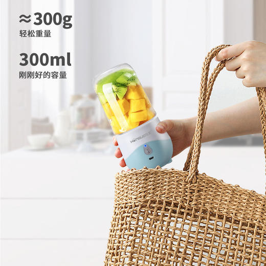 【口袋里的榨汁杯！无线鲜榨】不用排队就能畅享果汁，便携随行果汁杯，天天果汁喝出好身材，水果鲜榨鲜喝超长续航，家用充电小型迷你炸果汁料理机 商品图7