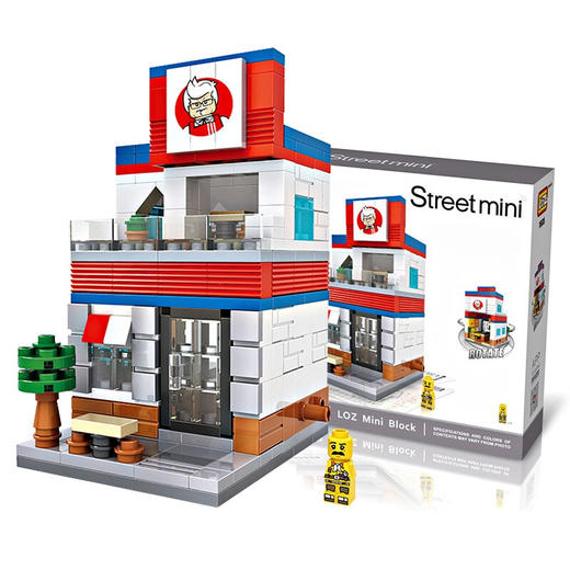 俐智街景系列益智积木拼装玩具 商品图5