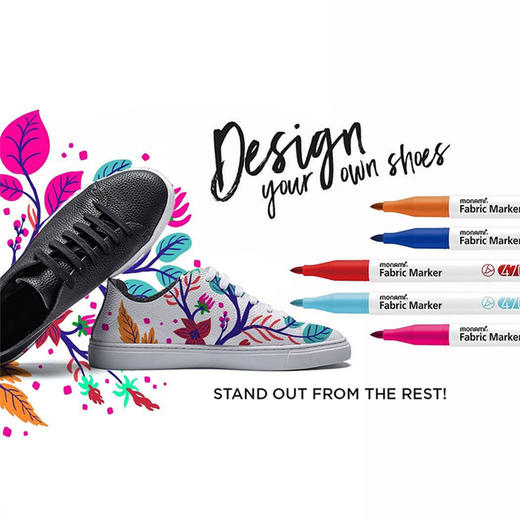 慕那美布艺马克笔470记号笔勾线笔绘画笔 商品图2