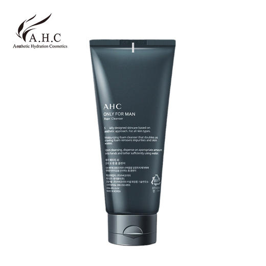 AHC 男士洗面奶180ml 商品图1