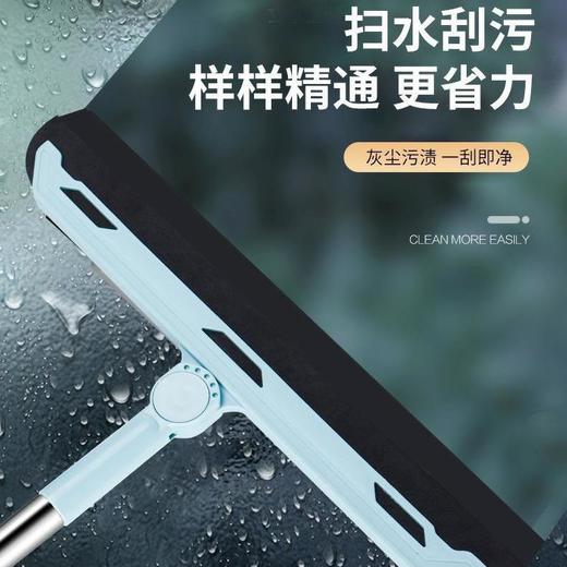 【一根毛都不沾！扫把簸箕套装】2021年啦！一定要换了，20年床底老灰轻松搞定！新年扫除，多功能组合扫把！加厚耐摔家用软毛笤帚组合，地刮单撮箕扫地扫帚刮水器 商品图2
