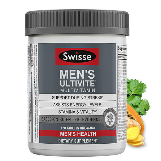 澳洲进口Swisse斯维诗男士复合维生素120粒番茄红素营养维生素C 商品图3