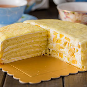 6寸榴芒双拼千层（充值赠品不单独配送）-无装饰常规版