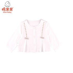 棉果果夏季女童七分袖短款外套M222100421313