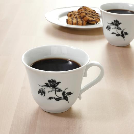 IKEA 宜家 UPPLAGA 乌普洛卡 杯 白色 图案 45 厘升 商品图1