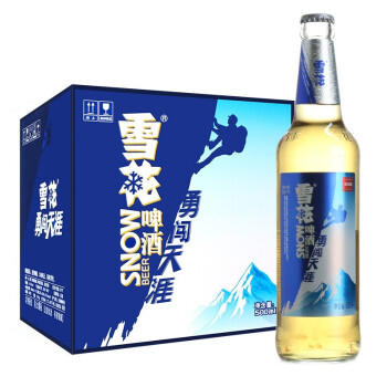 雪花啤酒 勇闯天涯瓶装500ml*12瓶 商品图0