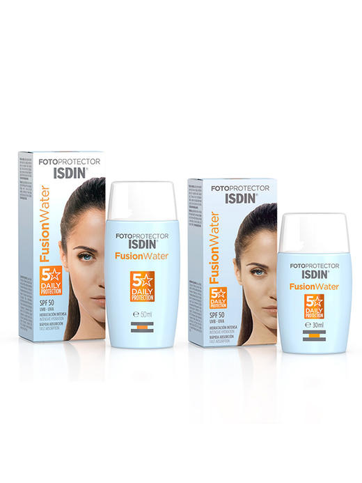 ISDIN怡思丁防水隔离防晒霜女SPF50学生军训防汗防紫外线补水保湿 商品图0