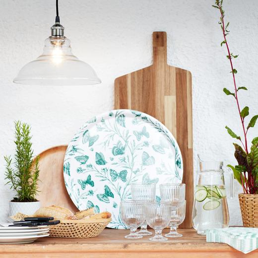 IKEA 宜家 VARDAGEN 瓦达恩 高脚杯 透明玻璃 28 厘升 商品图2