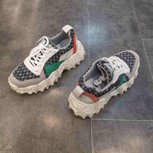 lfgj jeans BB055春秋潮流运动虎牙底老爹女鞋 商品图11