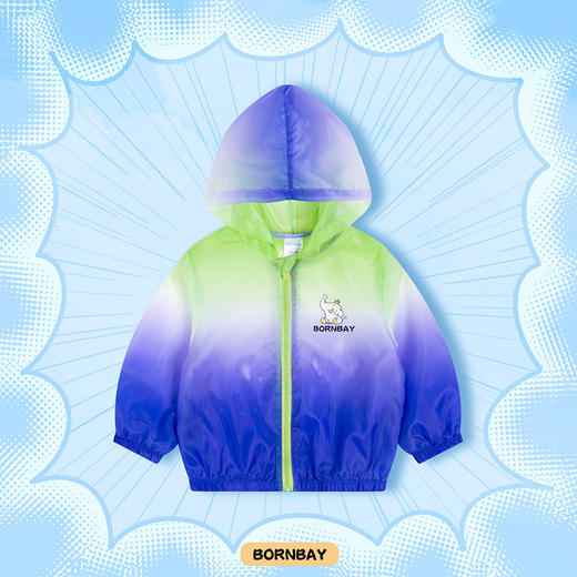 贝贝怡男女宝宝春夏新品皮肤衣休闲遮阳空调服薄外套212S2722
 商品图9