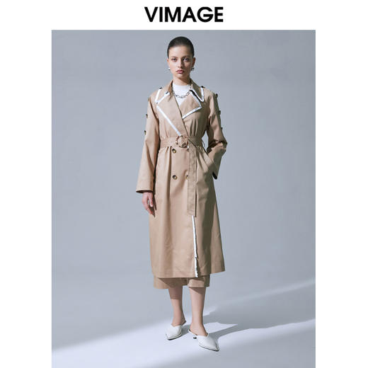 VIMAGE纬漫纪V1504102风衣 商品图0