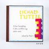 Richard Tuttle: A Fair Sampling: Collected Writings 1965-2019/理查德·塔特尔：公平抽样：1965-2019年作品集 商品缩略图0