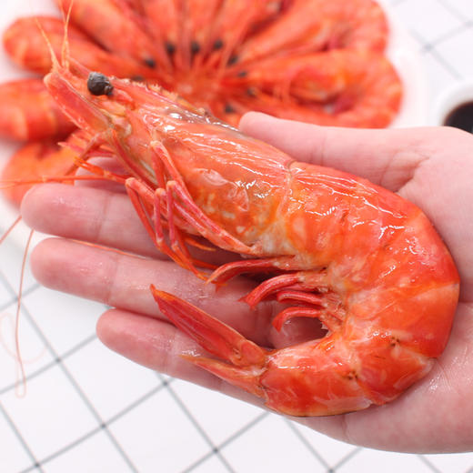 积分换购 | 2023新货 东海岛 熟冻成熟对虾大号10斤（含冰）[福利品] 商品图1