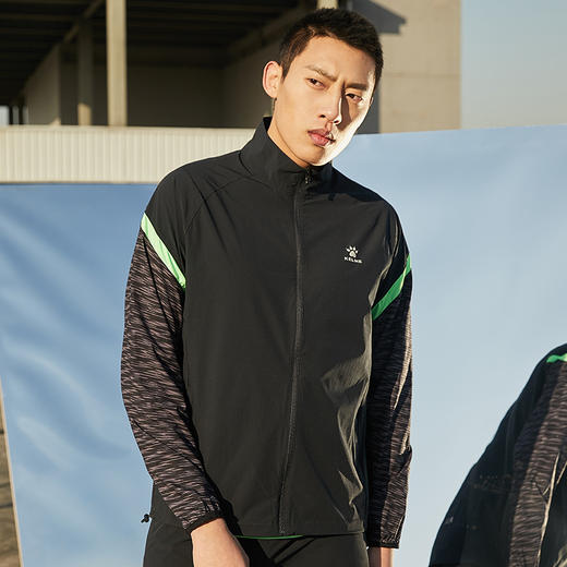KELME卡尔美透气运动外套男立领训练跑步健身拉链外套运动休闲服 商品图2