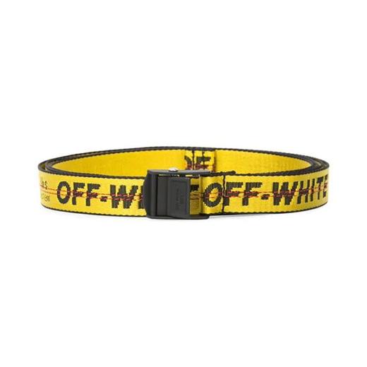 OFF-WHITE 美国潮牌经典款黄色工业腰带 OWRB011F182230776010 商品图0