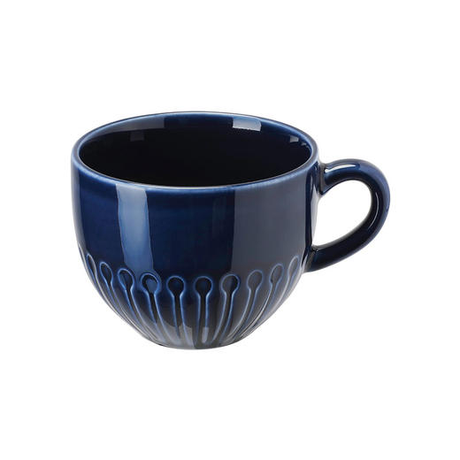 IKEA 宜家 STRIMMIG 斯特里米格 杯 石瓷 蓝色 36 厘升 商品图0