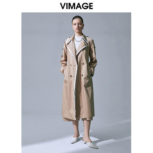 VIMAGE纬漫纪V1504102风衣 商品图2
