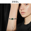 ZEGL设计师彩宝系列复古冷淡风手链女ins小众设计古巴链气质手饰 商品缩略图2