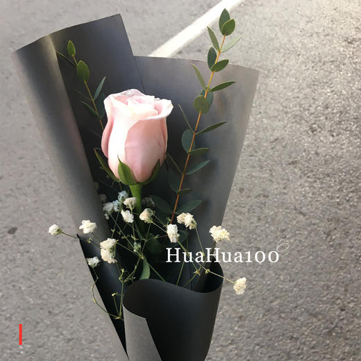 小心意☆丨1朵单枝玫瑰/康乃馨/设计小花束 商品图5