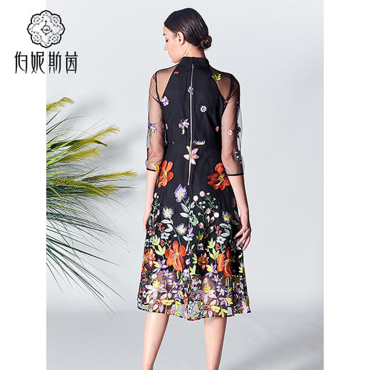 2S6889--黑色连衣裙--高处的召唤--《智慧之光--波斯艺术》 商品图4