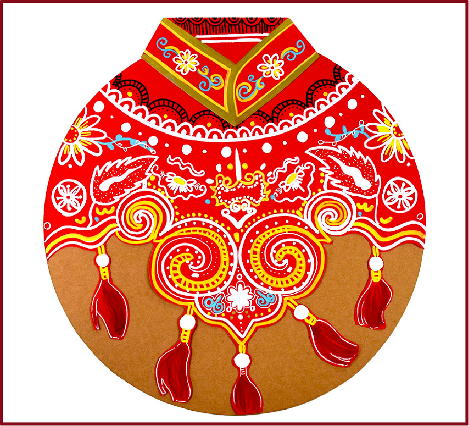 《古代服饰—云肩之美》【自动发货：下单后，点击手机短信中收到的链接，即可获取文件下载的链接；如有任何问题，可添加客服微信hm33268获得帮助】