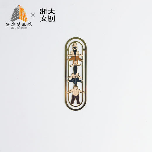 【浙大文创】乐居长安三彩童子书签 商品图5