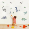 【墙纸】恐龙墙贴 自粘ins个性儿童房卡通墙面装饰 PVC涂鸦贴纸 商品缩略图0