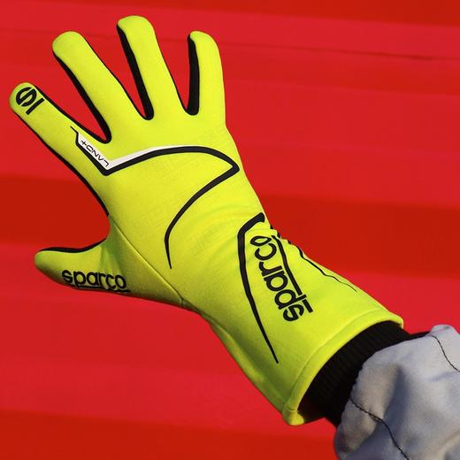 SPARCO手套 FIA认证 防火 LAND+ 可参赛全掌防滑胶 2021新款 商品图2
