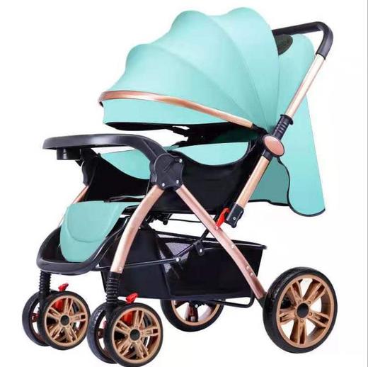 【婴儿车】高景观婴儿推车可做可躺折叠四轮避震双向儿童宝宝手推车童车 商品图4