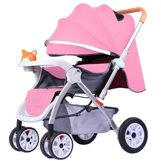 【婴儿车】高景观婴儿推车可做可躺折叠四轮避震双向儿童宝宝手推车童车 商品图5