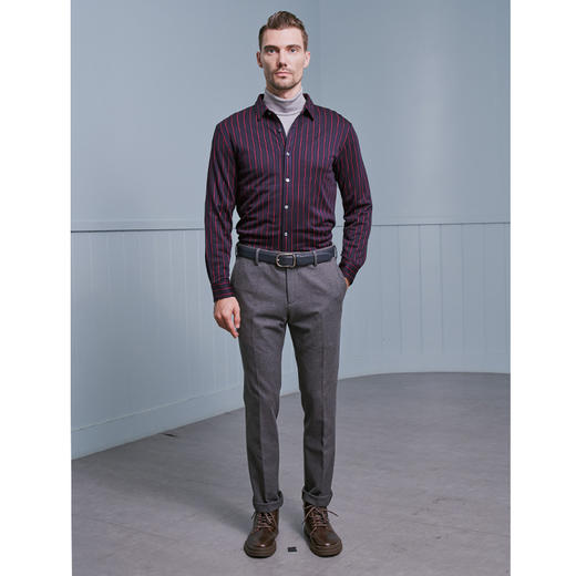 YvesFigarau伊夫·费嘉罗902306休闲长袖衬衫 商品图1