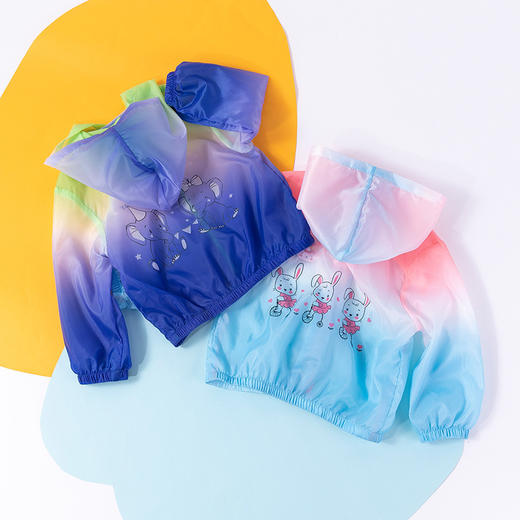贝贝怡男女宝宝春夏新品皮肤衣休闲遮阳空调服薄外套212S2722
 商品图1