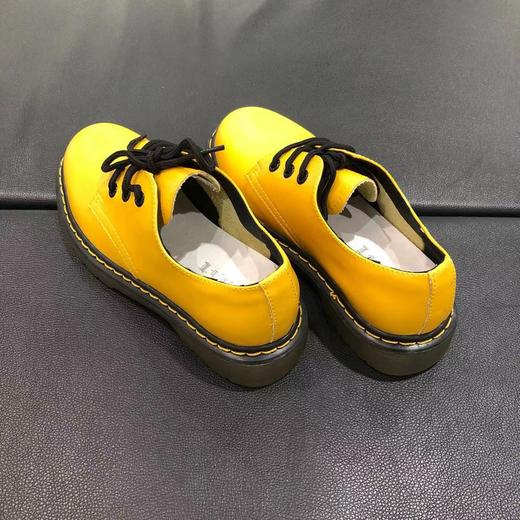 lfgj jeans bf502圆头平底系带通勤女单鞋时尚舒适女鞋 商品图4