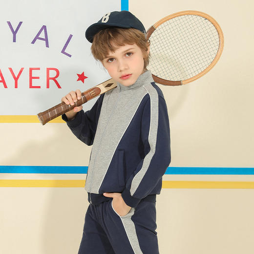 【套装上衣】童装运动套装上衣男童春季新款长袖外套 商品图1