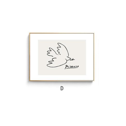 【装饰画】*和平鸽北欧风简约油画 商品图6