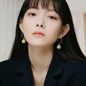 韩国WingblingKesha爱豆同款耳环（金）Olive YoungJPY带授权招加盟代理