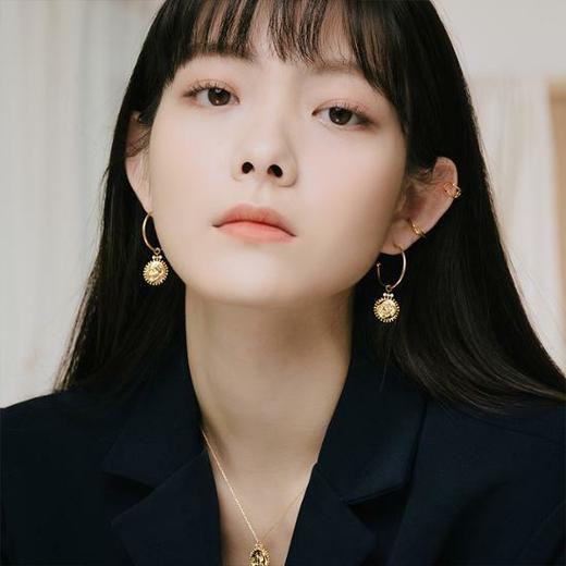 韩国WingblingKesha爱豆同款耳环（金）Olive YoungJPY带授权招加盟代理 商品图0