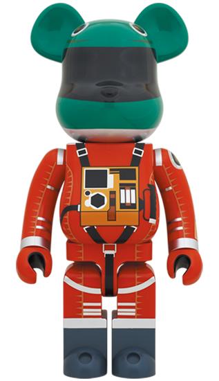 收藏系列 Be@rbrick 1000%系列 橙色太空服 商品图1