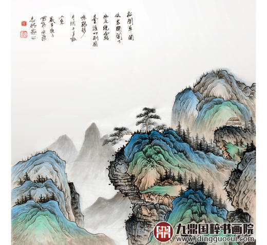 侯志明《山水作品》68*138cm 山水竖幅作品 玄关/客厅挂画 商品图4