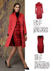 【伯妮斯茵】171S028--红色连衣裙-- 世界第八大奇迹-伊斯塔尔门（窗棱）--《两河文明》 商品缩略图5