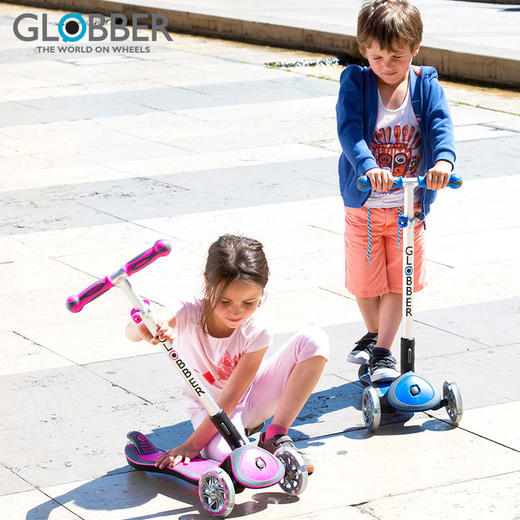 【高乐宝】法国高乐宝GLOBBER折叠款儿童滑板车小小春同款449 商品图4